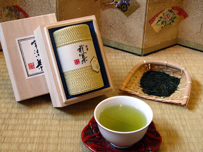 金の茶筒~蔵出し新茶(上煎茶)~