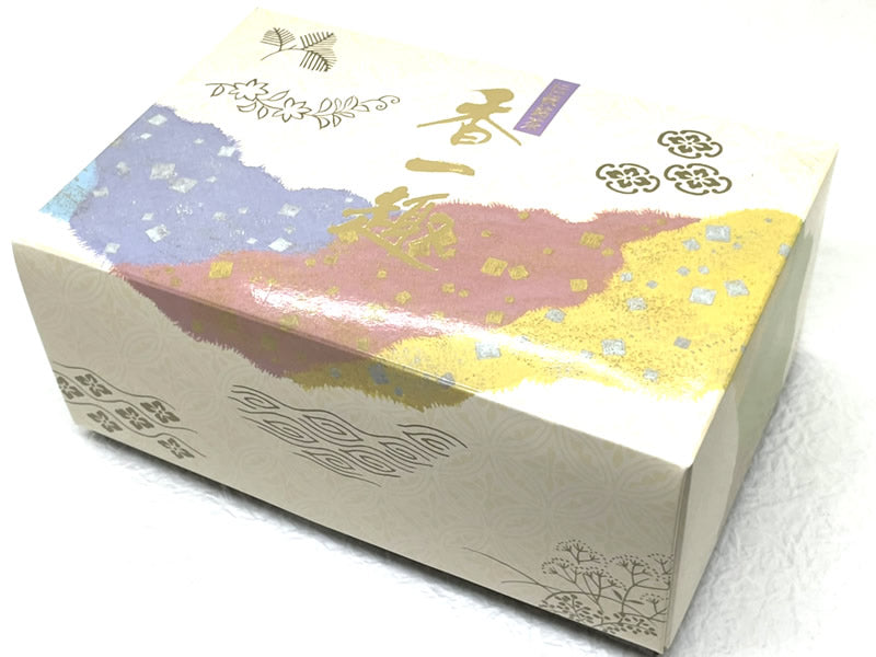 和紙缶入り煎茶と京せんべい