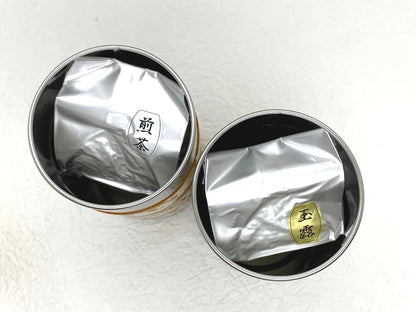 秋の蔵出し新茶詰め合わせ「蔵出し玉露・蔵出し煎茶」