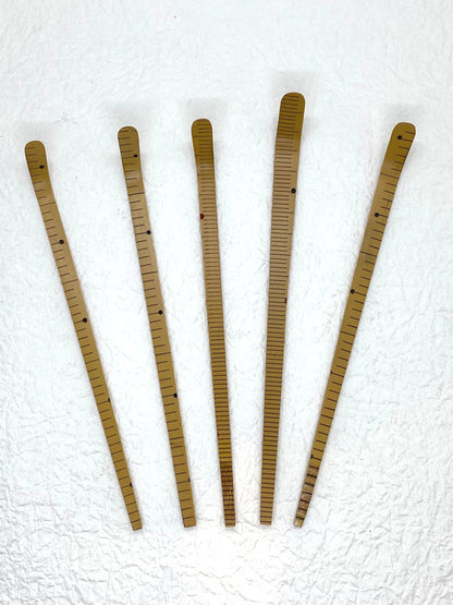 京都の竹職人手作り1点物の定規の茶杓