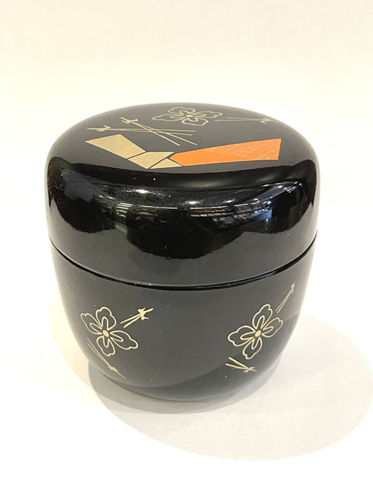 お稽古用お棗（黒塗）